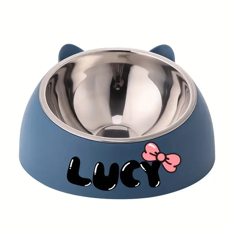 Personalisierbarer Edelstahl-Haustiernapf