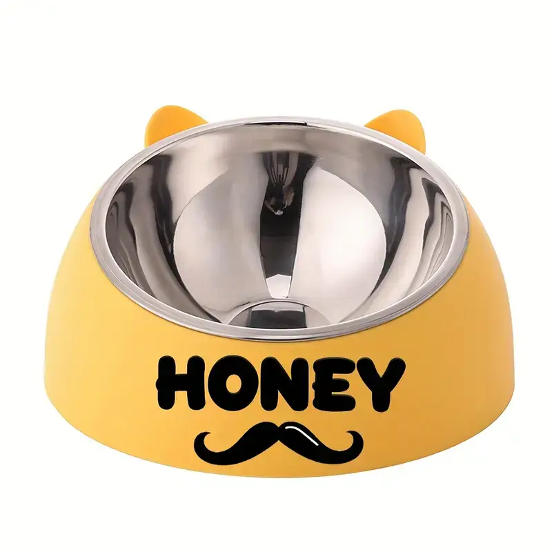 Personalisierbarer Edelstahl-Haustiernapf