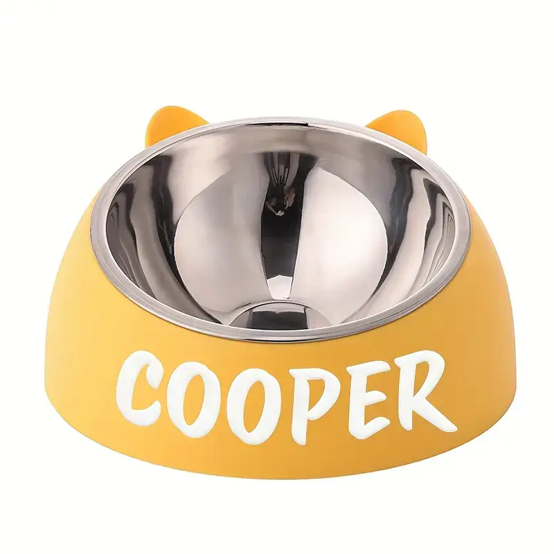 Personalisierbarer Edelstahl-Haustiernapf
