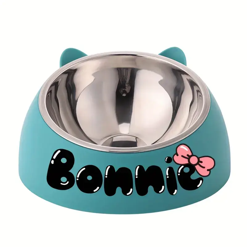 Personalisierbarer Edelstahl-Haustiernapf