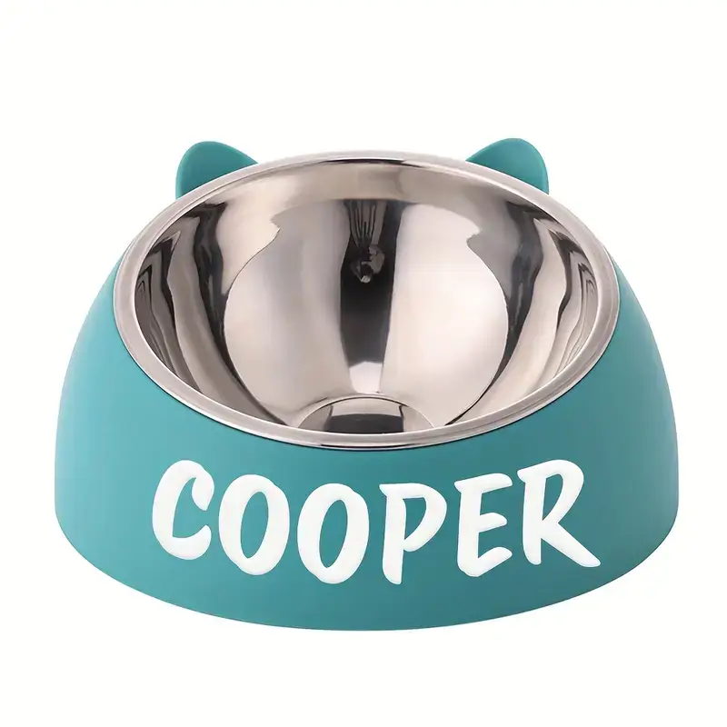 Personalisierbarer Edelstahl-Haustiernapf