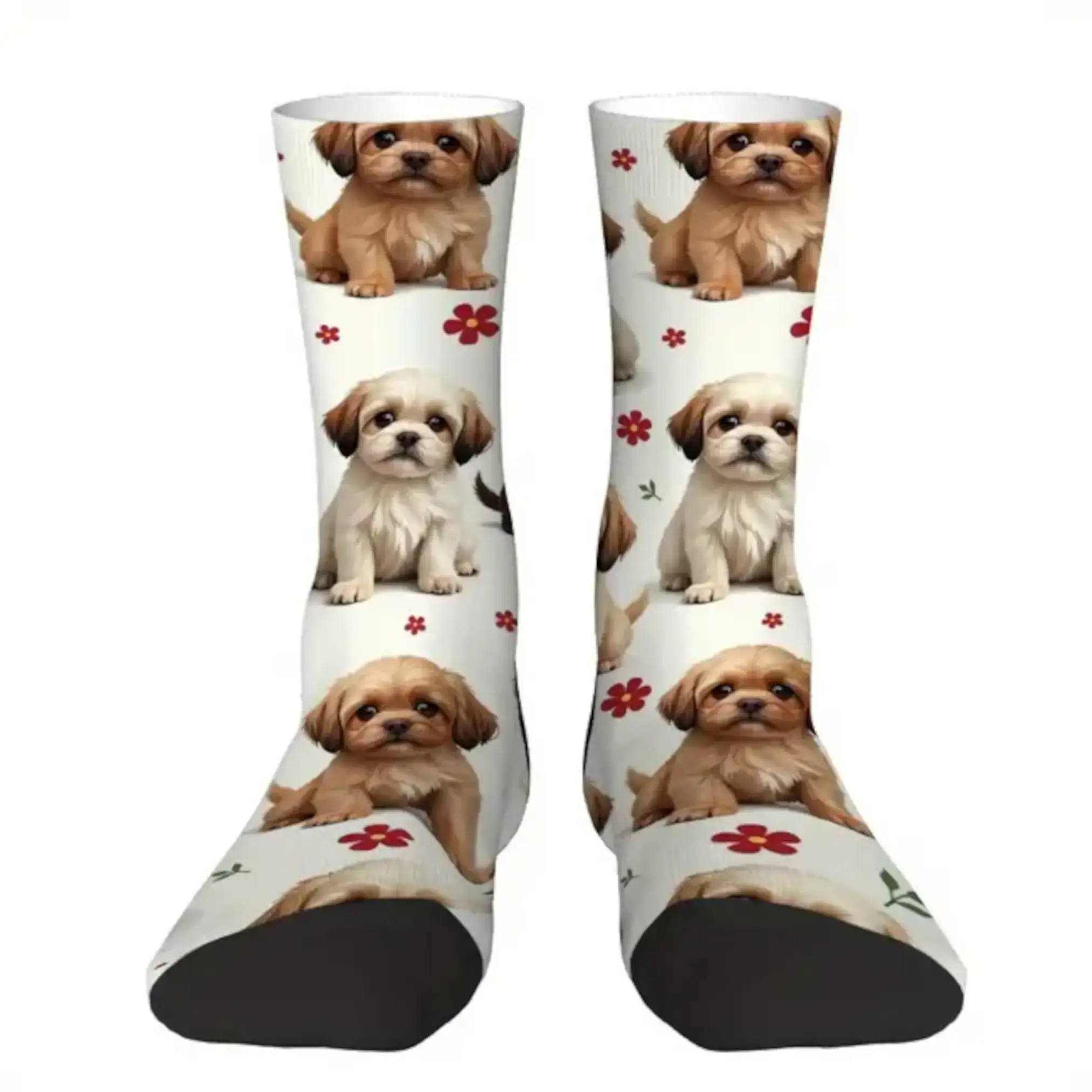 Socken mit Hundemotiv - Bolonka Zwetna