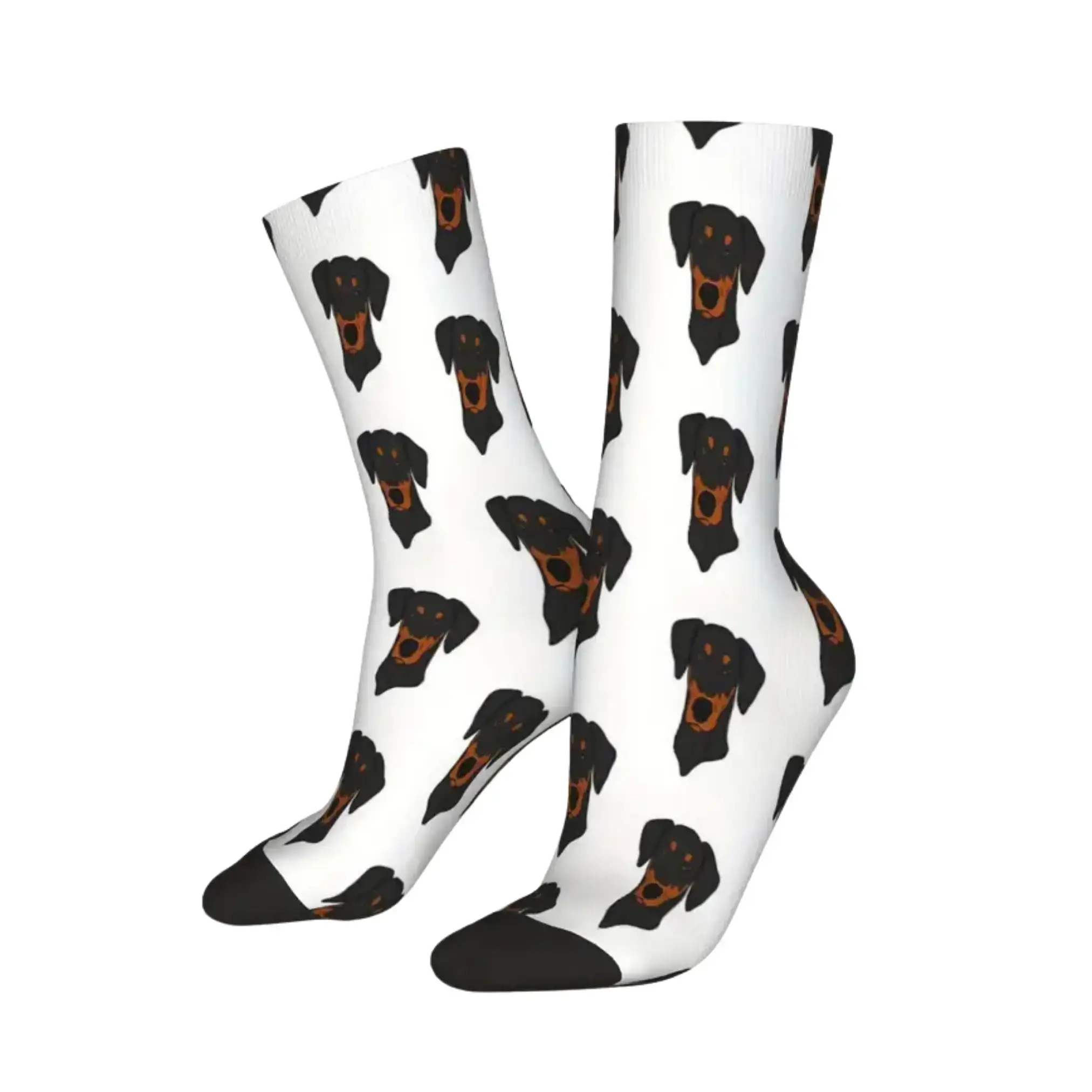 Socken mit Hundemotiv - Dobermann