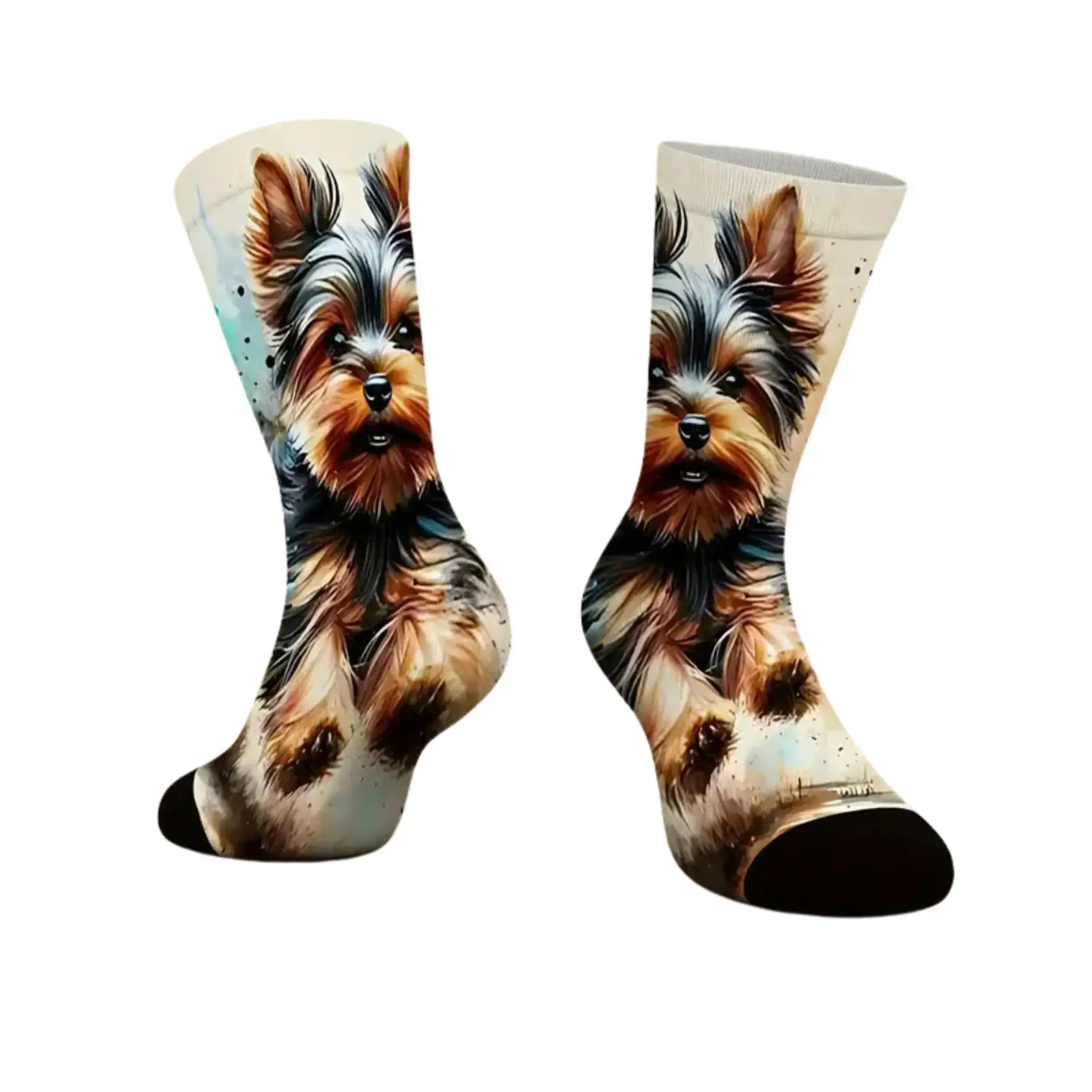 Socken mit Hundemotiv - Yorkshire Terrier